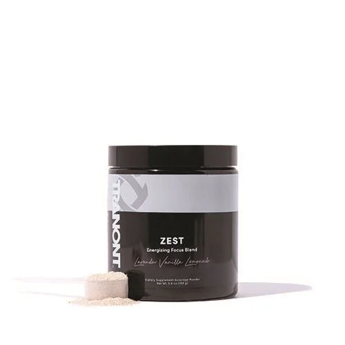 zest bottle with powder in cup vanilla lemonade