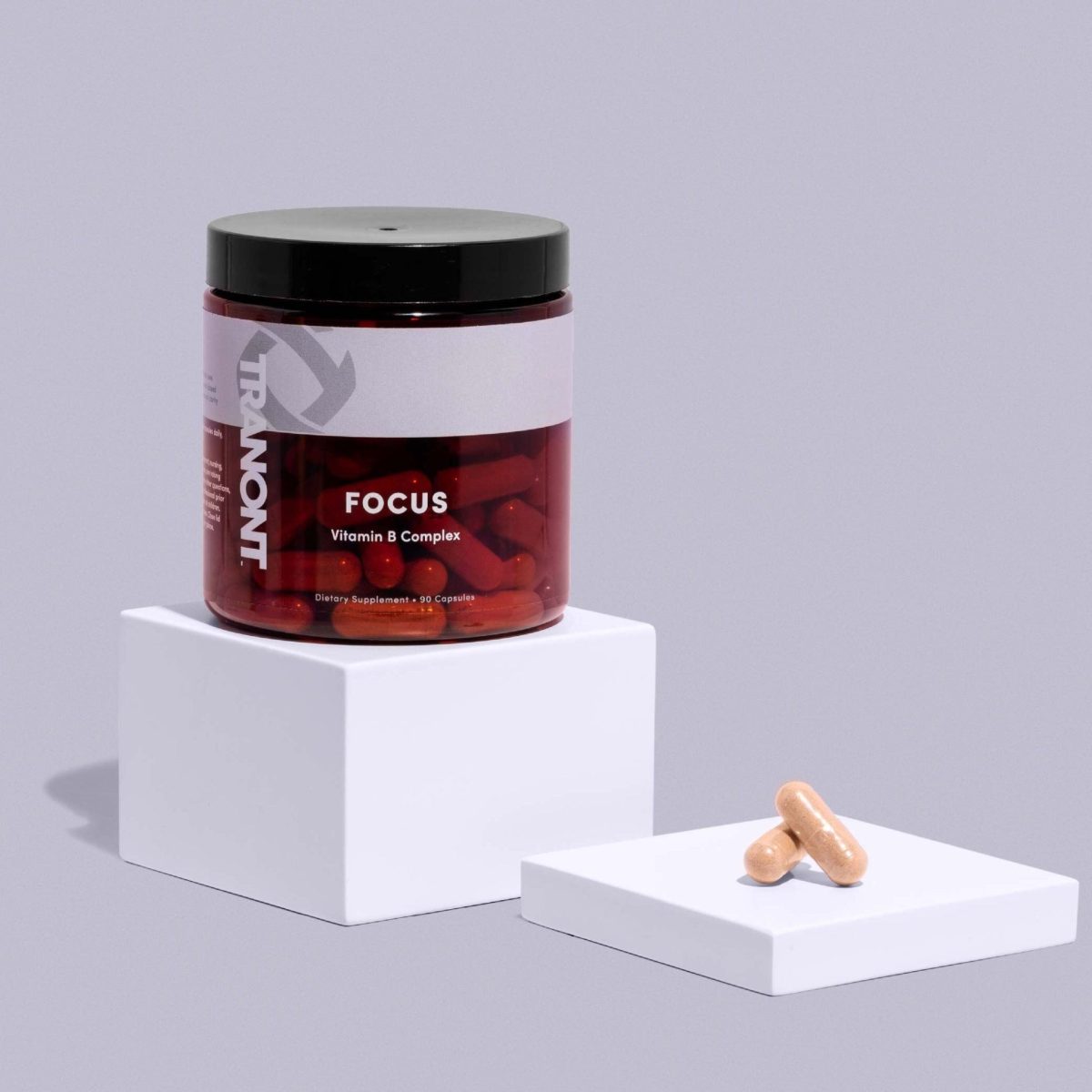 Focus bottle and pills