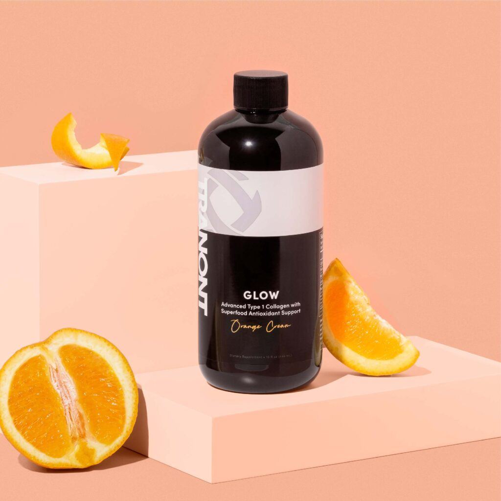 glow bottle orange cream