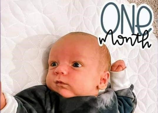 photo of a happy baby after using Enrich digestive enzymes