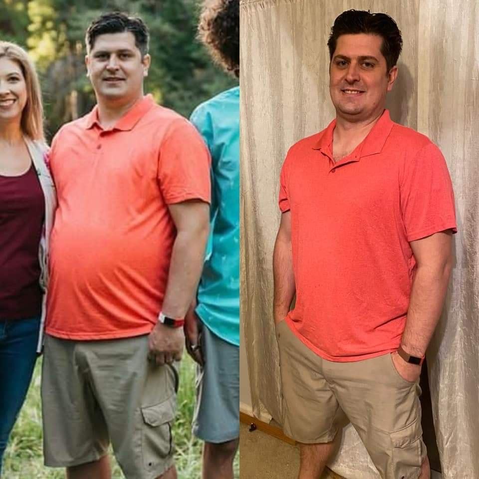 Before and after results from using Enrich digestive enzymes