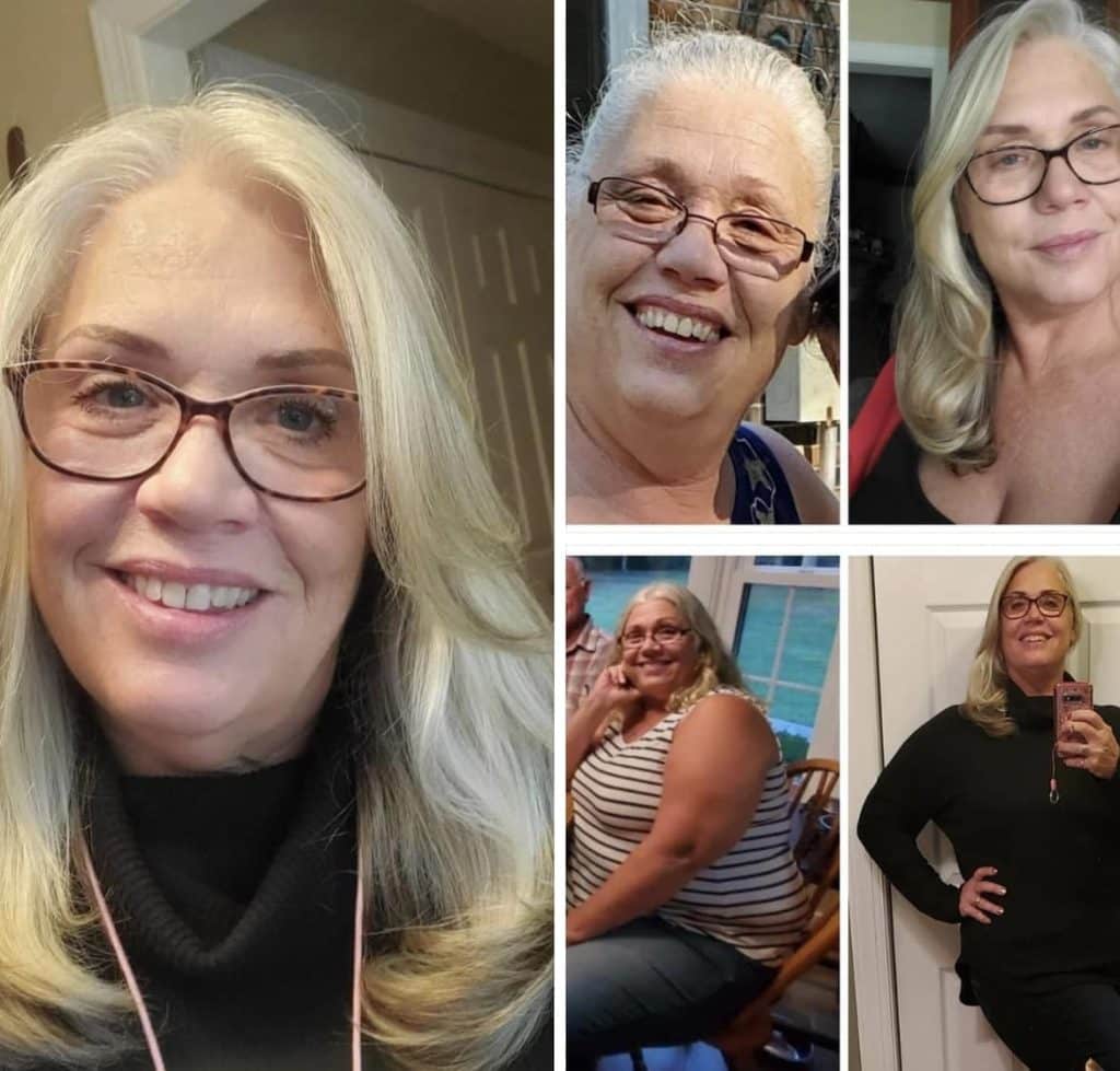 Before and after photos from taking Tranont products