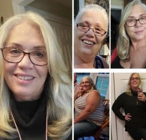 Before and after photos from taking Tranont products