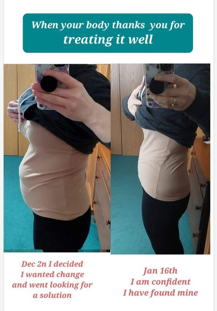 before and after using Tranont products