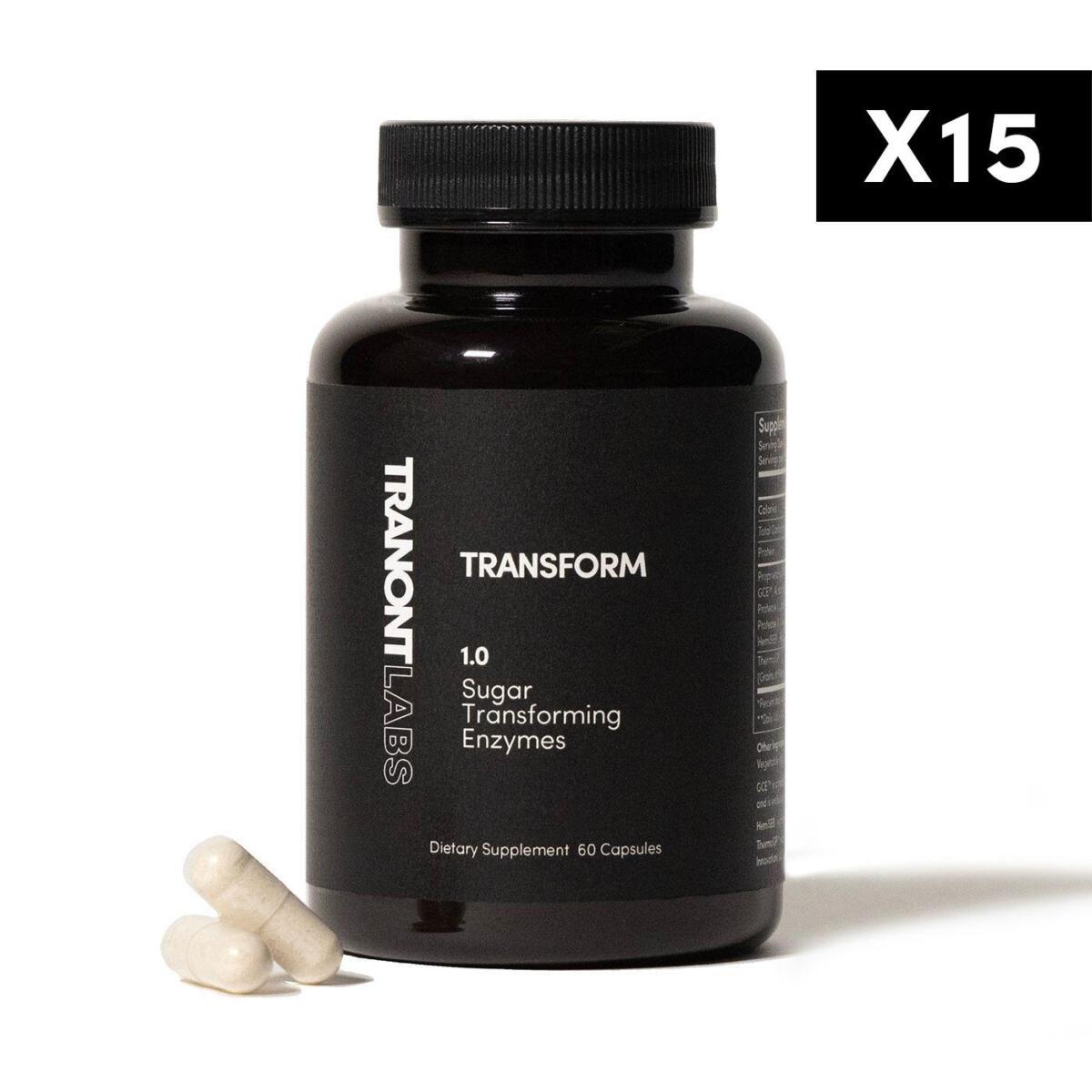 Tranont transform 15 pack of bottles