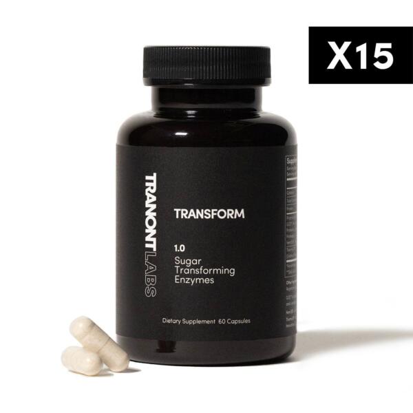 tranont transform 15 pack of bottles